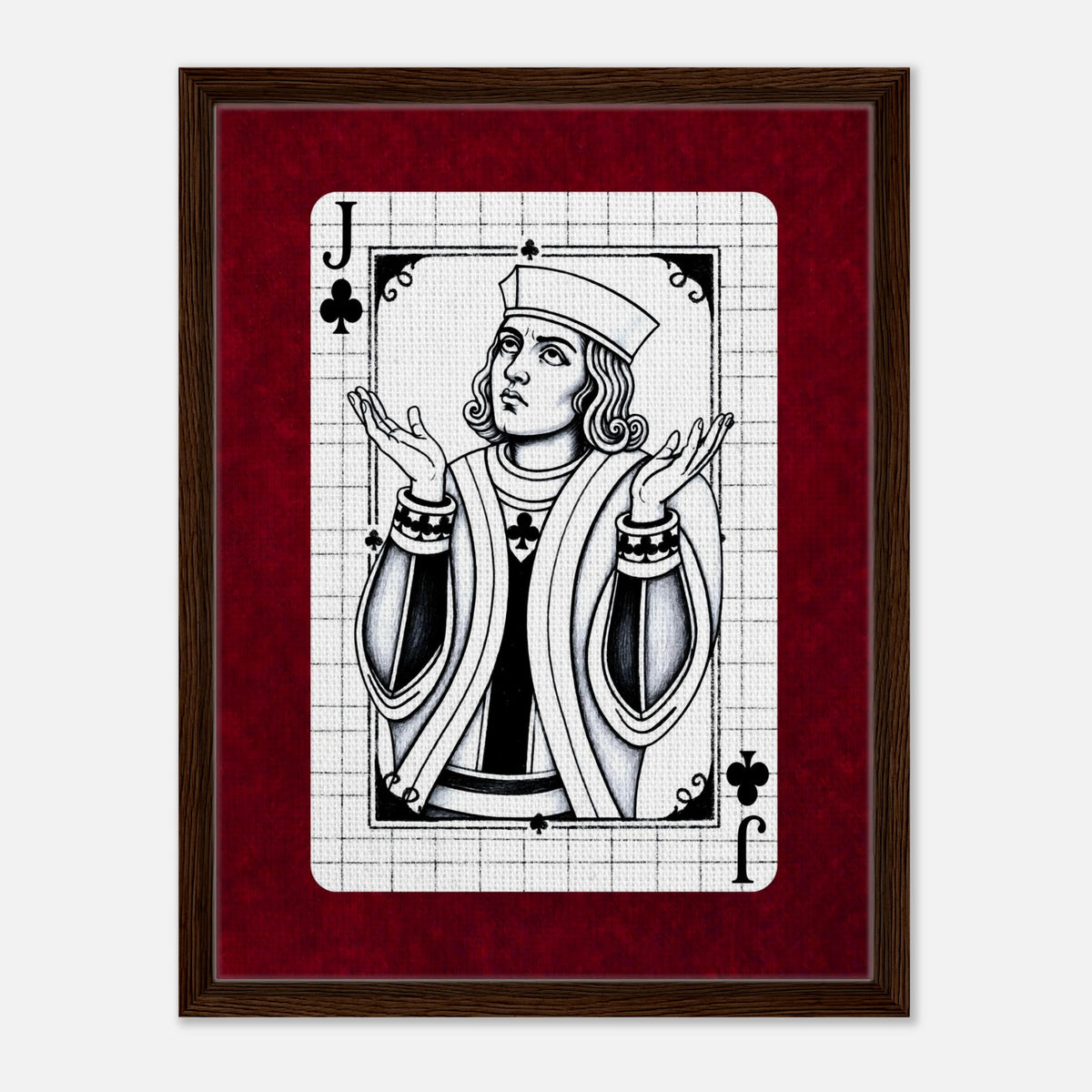 Exasperated Jack framed canvas by Hazelune, image 8