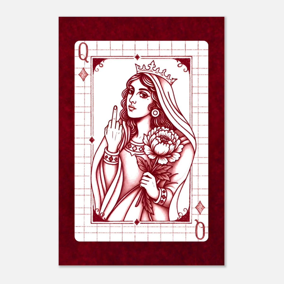 F*ck You Queen print by Hazelune, image 4