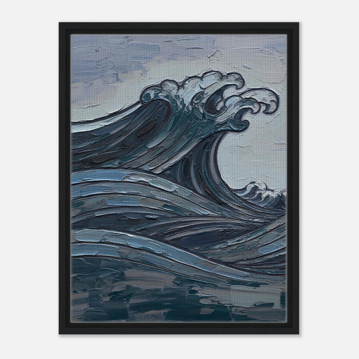 Crest framed canvas by Hazelune, image 3