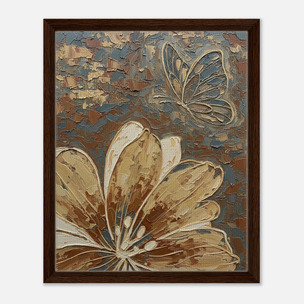 Flutter framed canvas by Hazelune, image 5