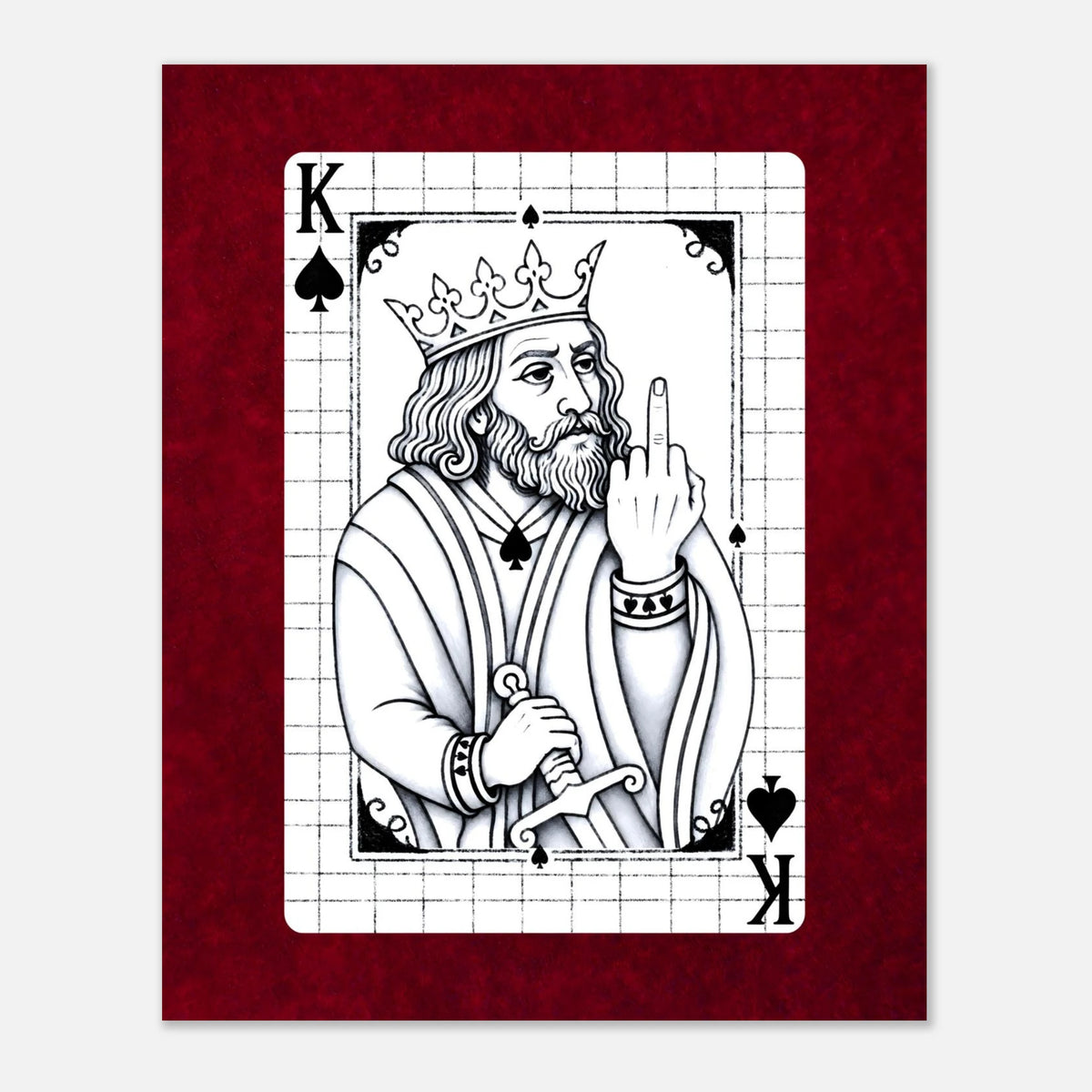 F*ck It King print by Hazelune, image 6