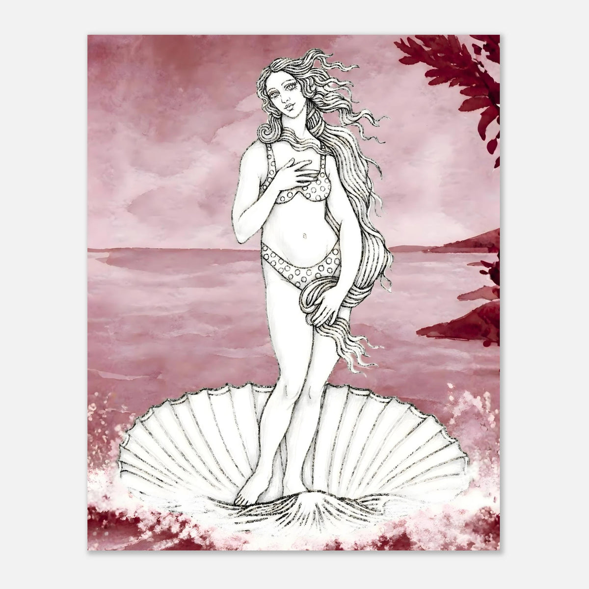 Aphrodite's Bikini print by Hazelune, image 5
