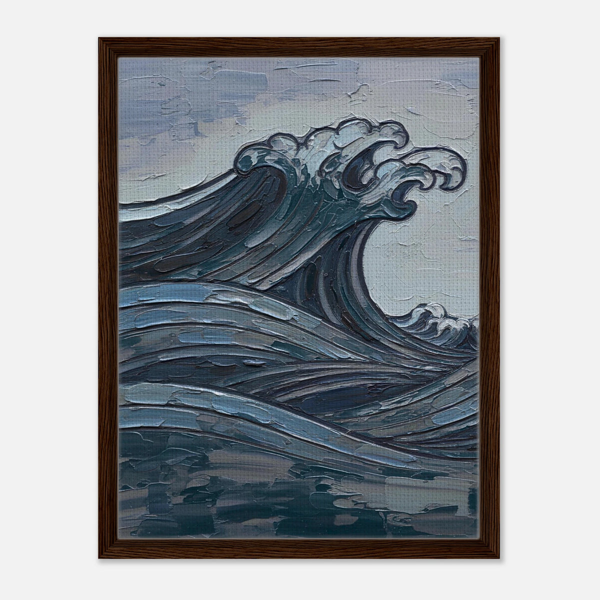 Crest framed canvas by Hazelune, image 2