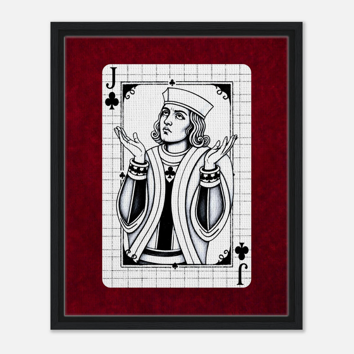 Exasperated Jack framed canvas by Hazelune, image 3