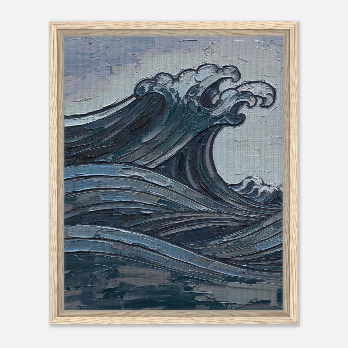 Crest framed canvas by Hazelune, image 5