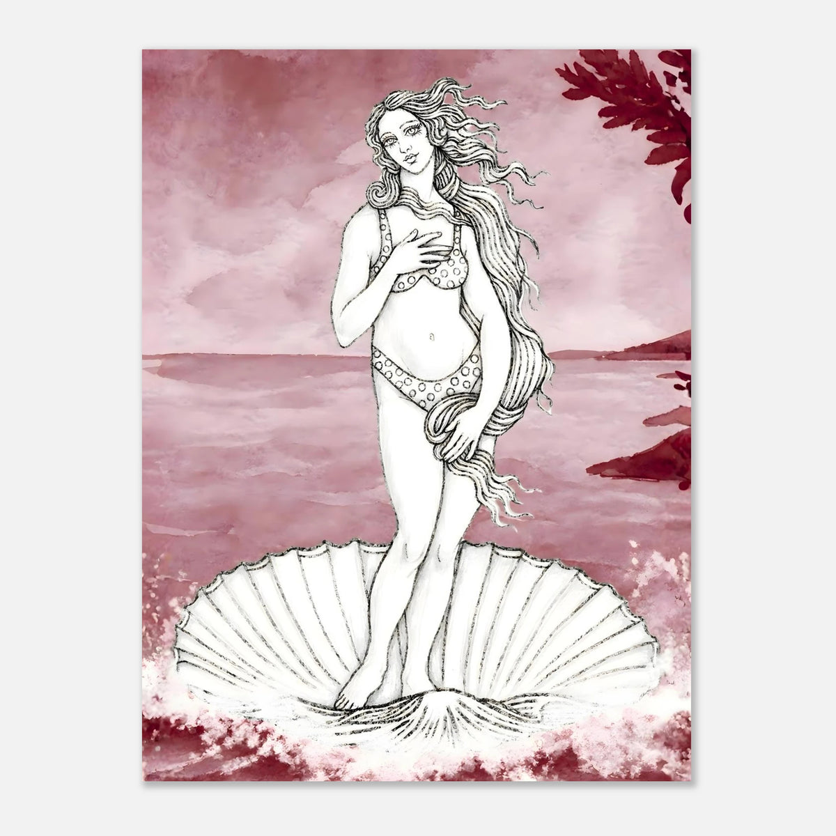 Aphrodite's Bikini print by Hazelune, image 6