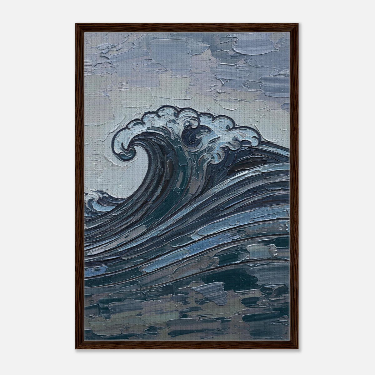 Trough framed canvas by Hazelune, image 4