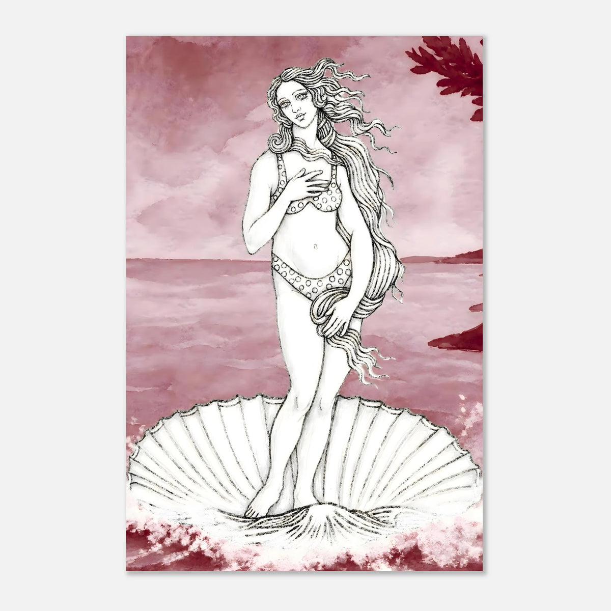 Aphrodite's Bikini print by Hazelune, image 4