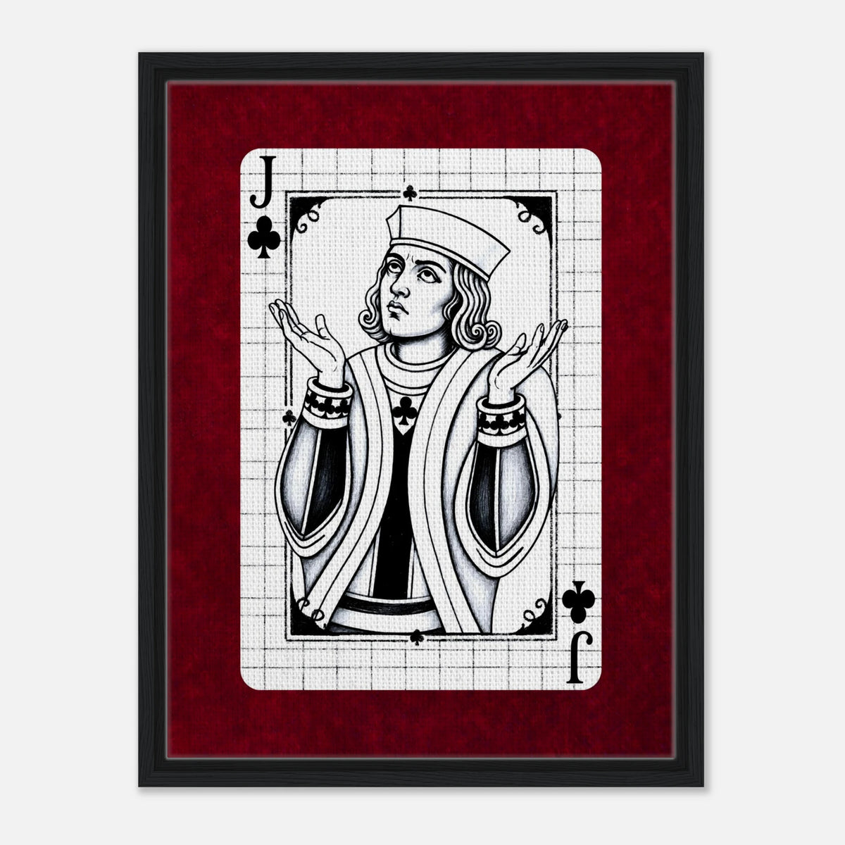 Exasperated Jack framed canvas by Hazelune, image 5