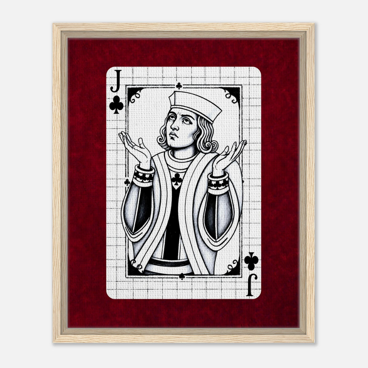 Exasperated Jack framed canvas by Hazelune, image 4