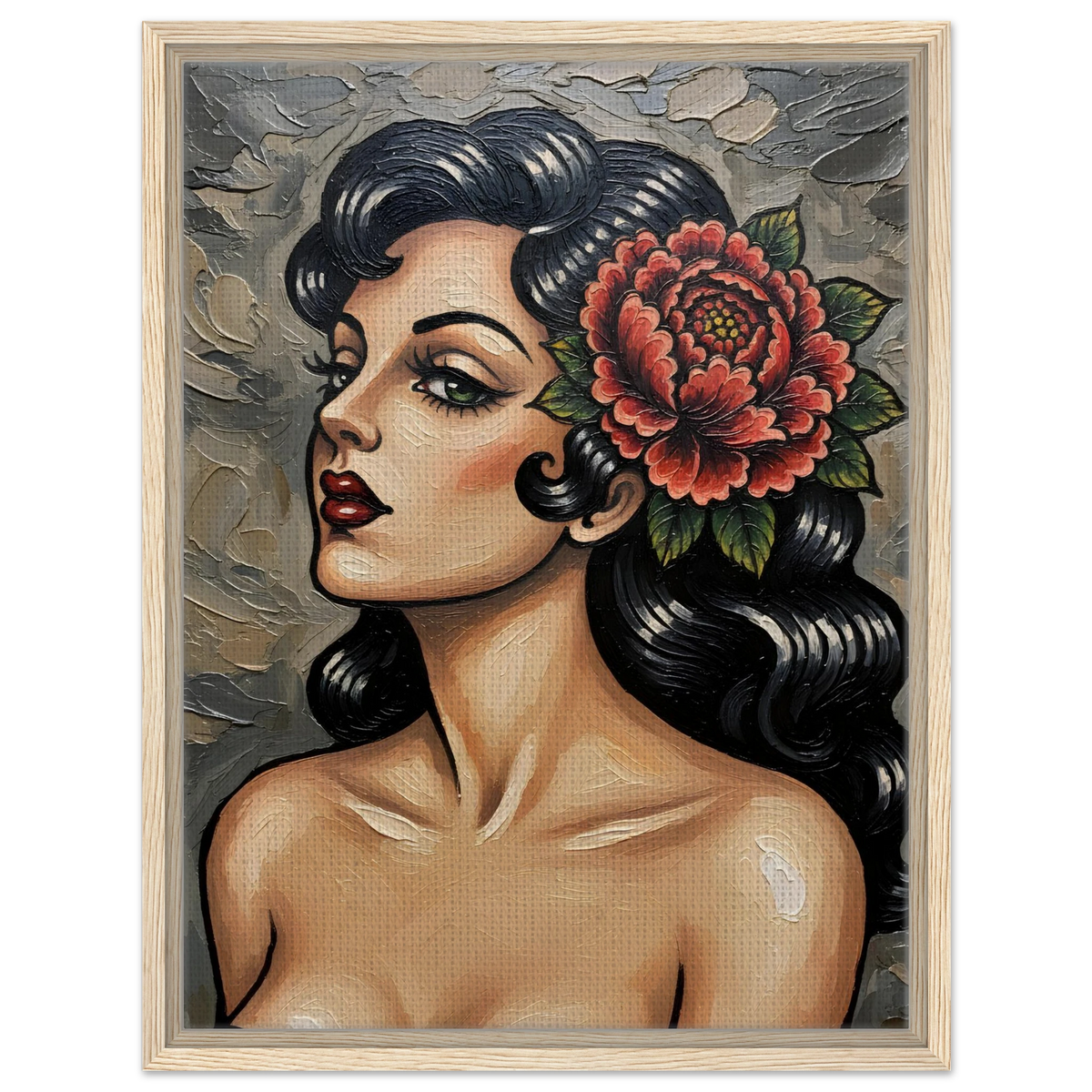Painted Lady framed canvas by Hazelune, image 5