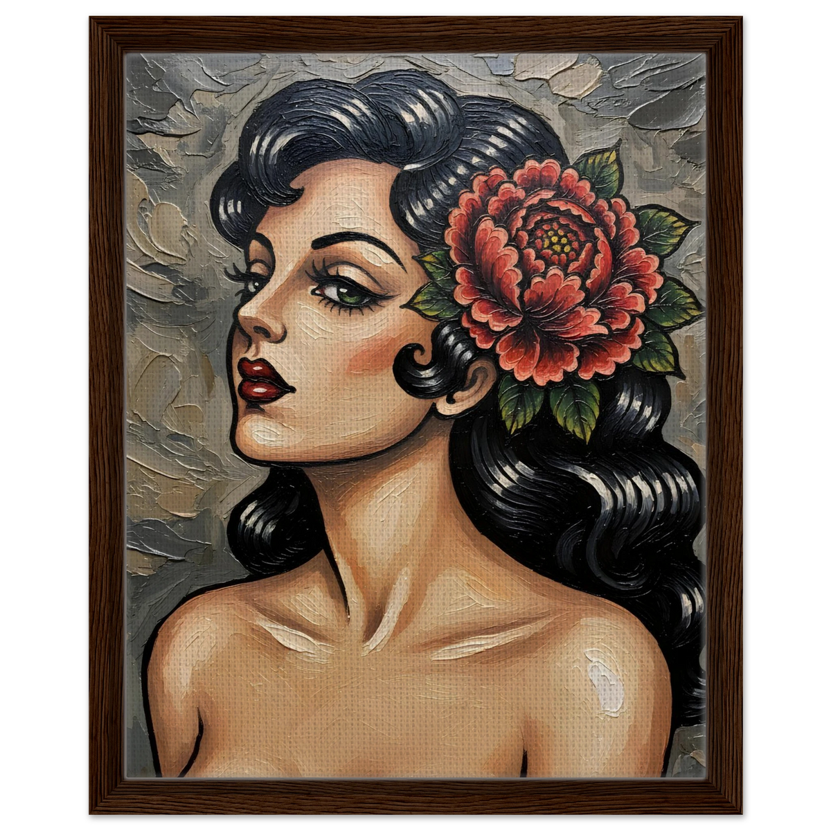 Painted Lady framed canvas by Hazelune, image 7