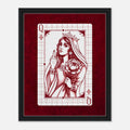 F*ck You Queen framed canvas by Hazelune, image 2