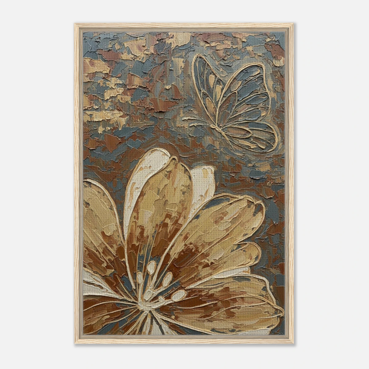 Flutter framed canvas by Hazelune, image 1