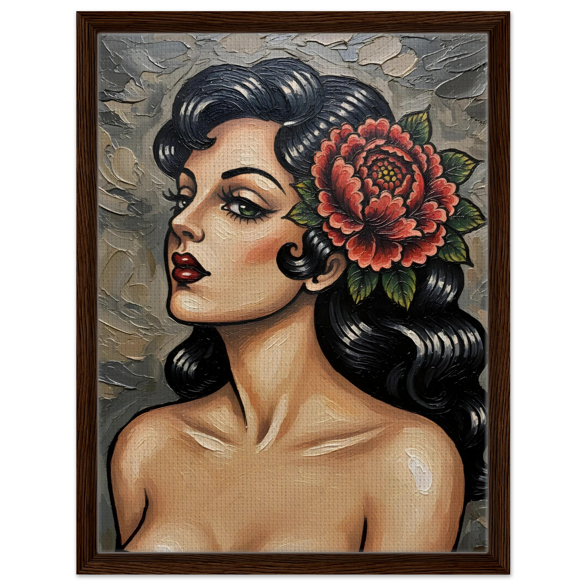 Painted Lady framed canvas by Hazelune, image 3
