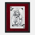 F*ck It King framed canvas by Hazelune, image 4