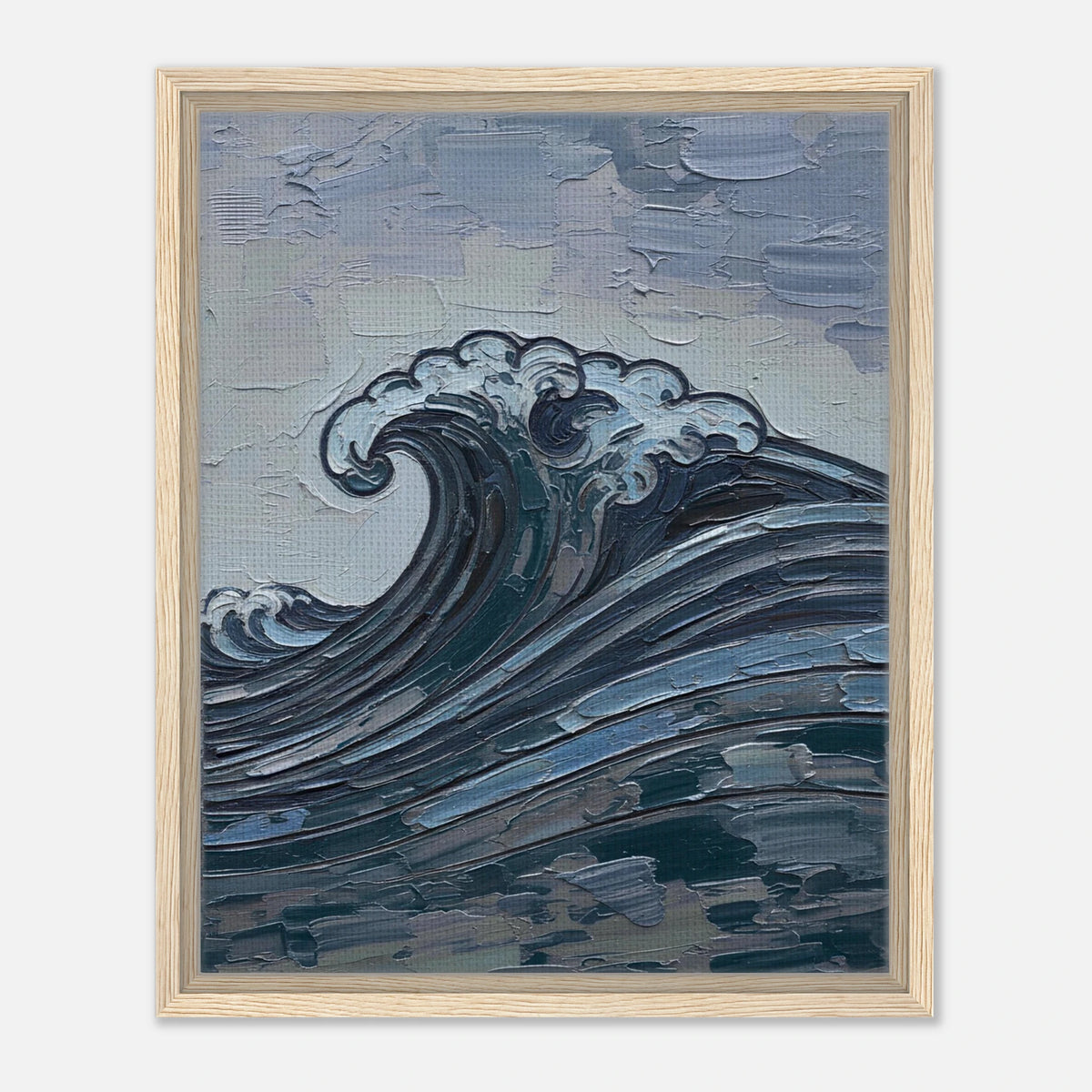 Trough framed canvas by Hazelune, image 8