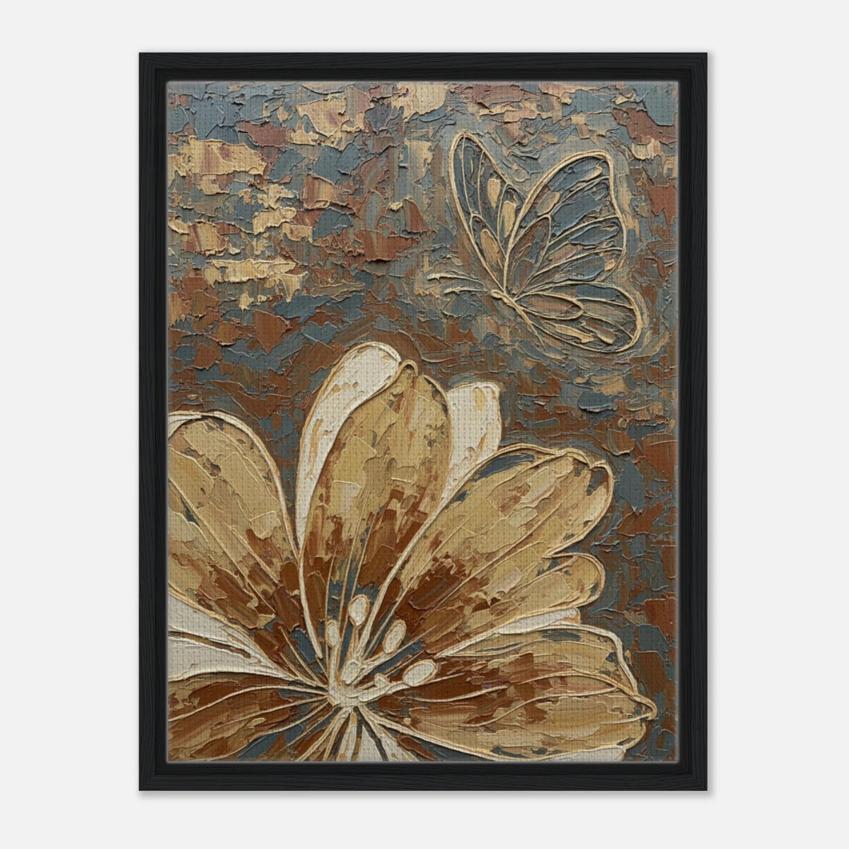 Flutter framed canvas by Hazelune, image 3