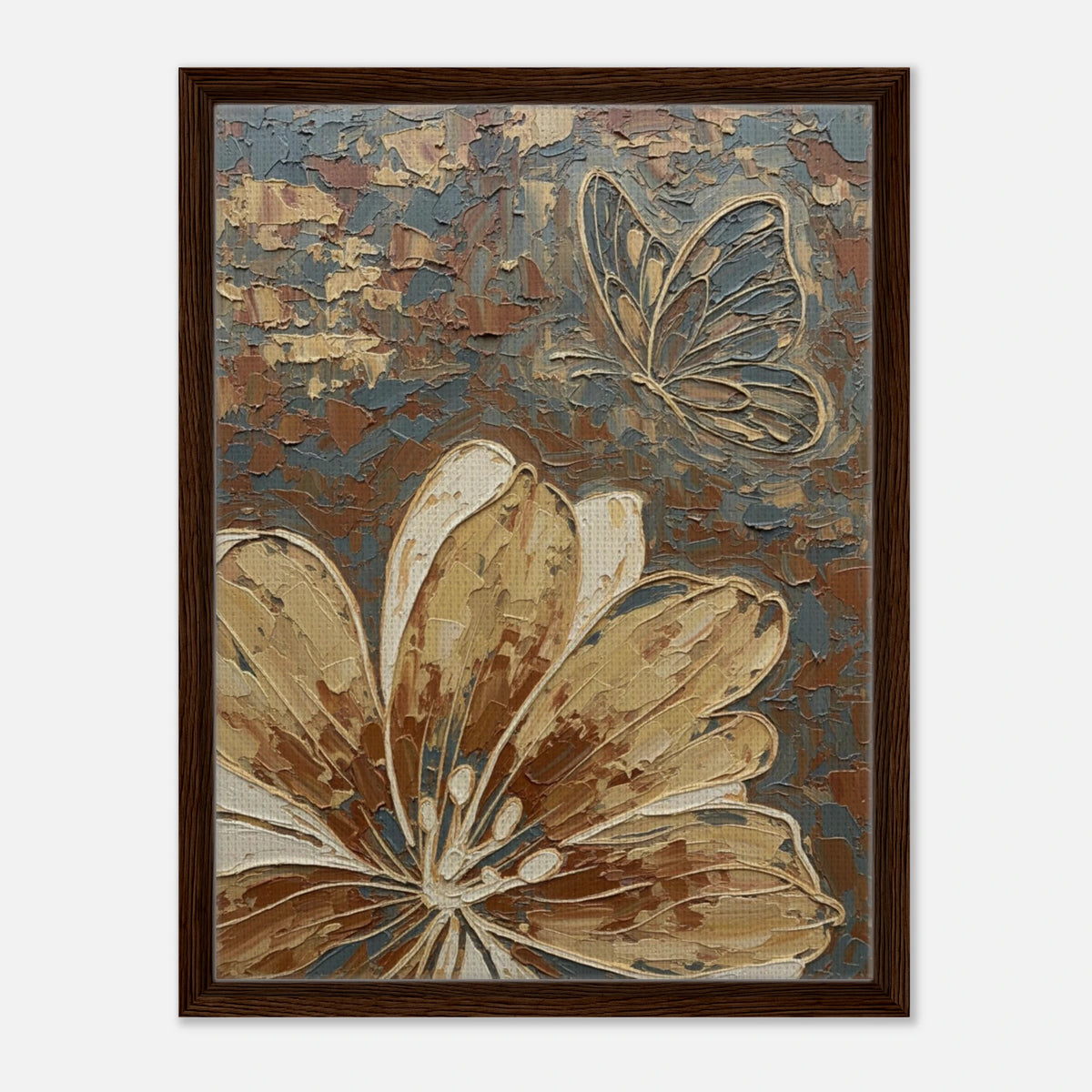 Flutter framed canvas by Hazelune, image 4