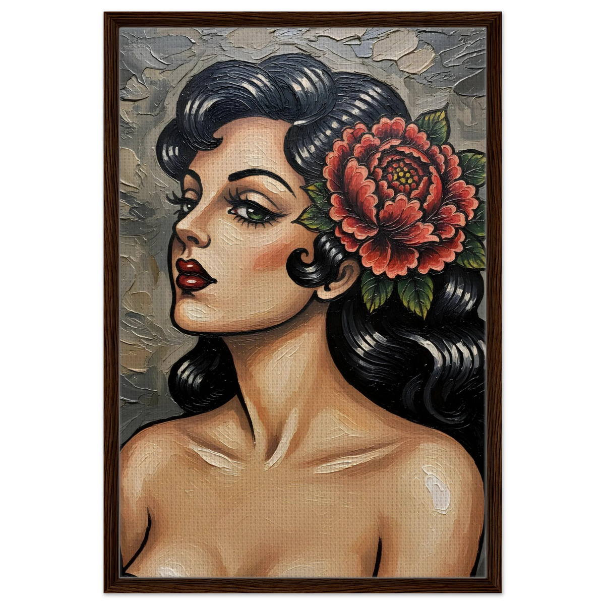 Painted Lady framed canvas by Hazelune, image 4
