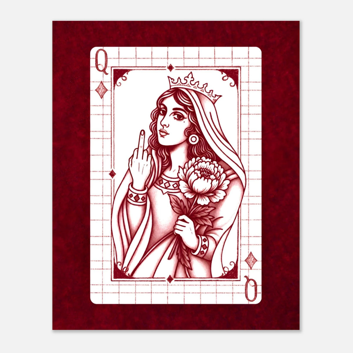 F*ck You Queen print by Hazelune, image 6