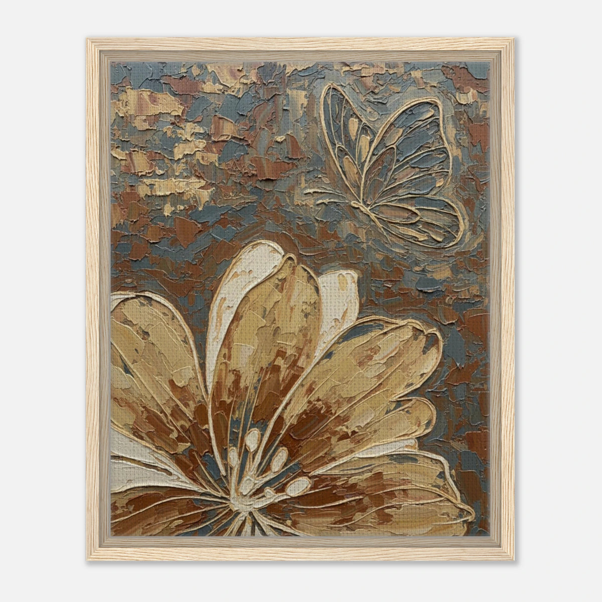 Flutter framed canvas by Hazelune, image 7