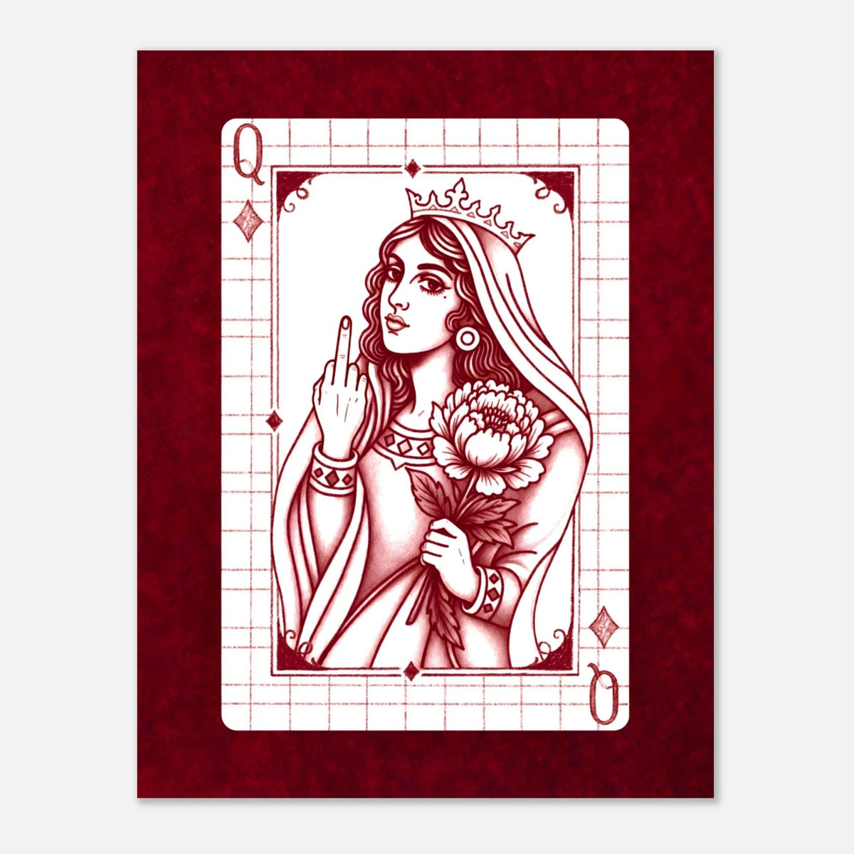 F*ck You Queen print by Hazelune, image 5