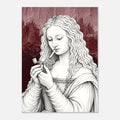 Mona Lisa Needs a Break print by Hazelune, image 1