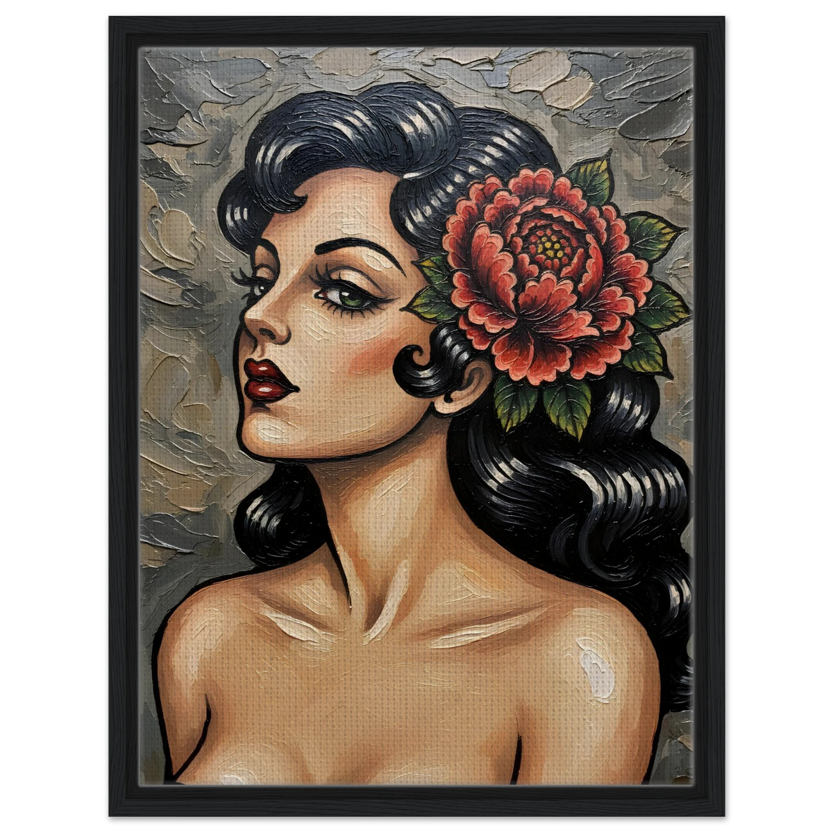Painted Lady framed canvas by Hazelune, image 6