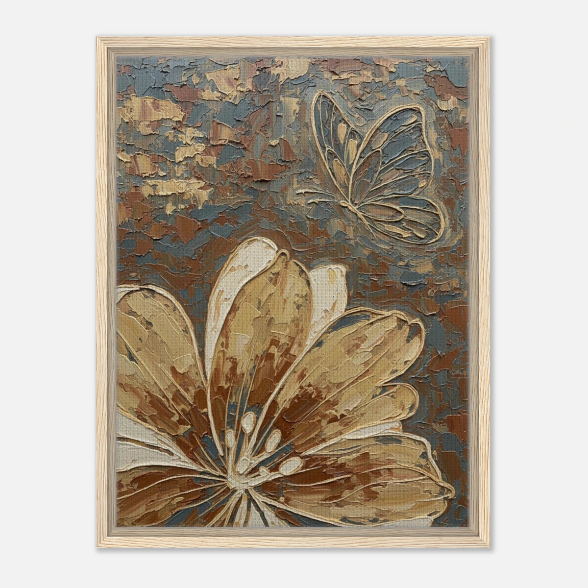 Flutter framed canvas by Hazelune, image 6