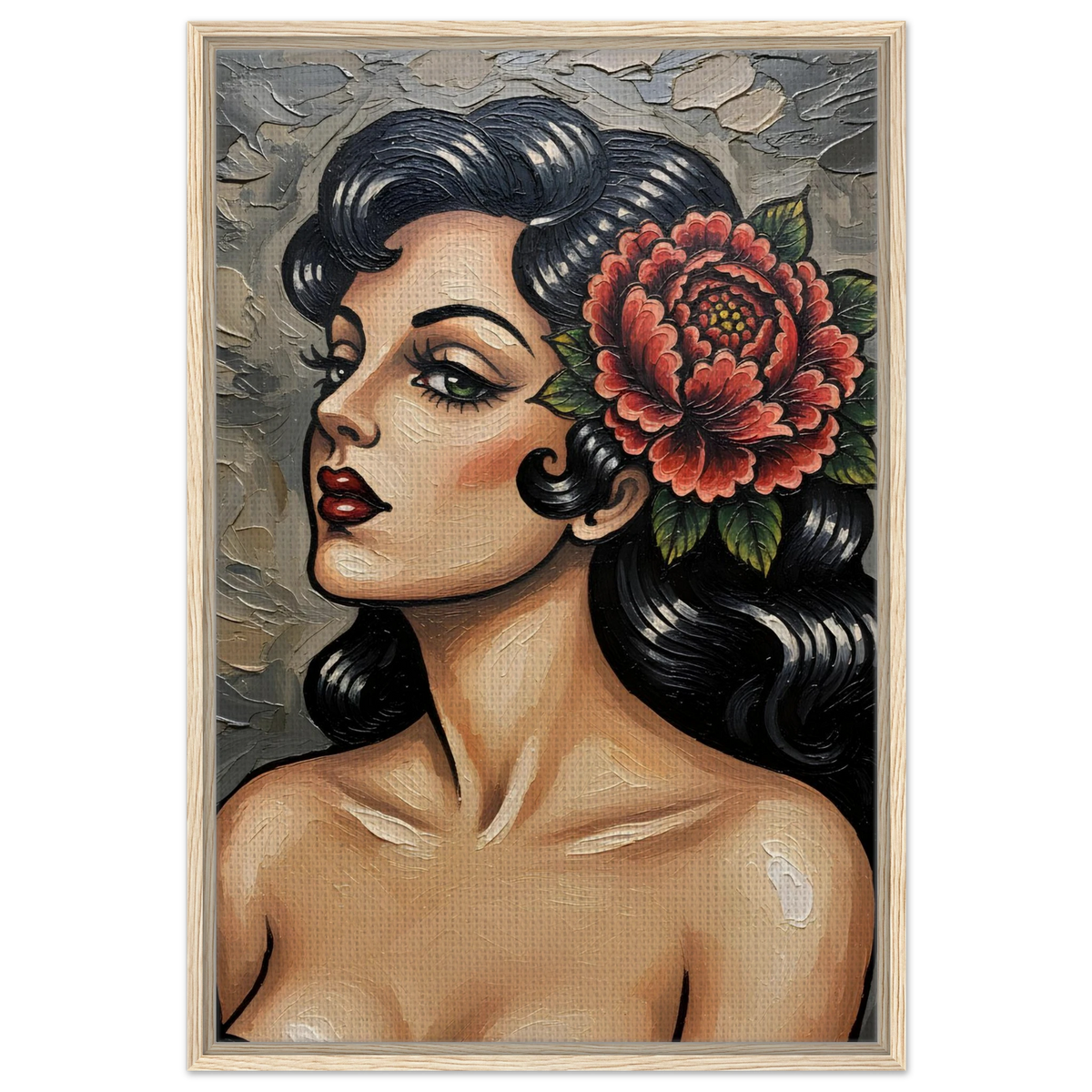 Painted Lady framed canvas by Hazelune, image 2