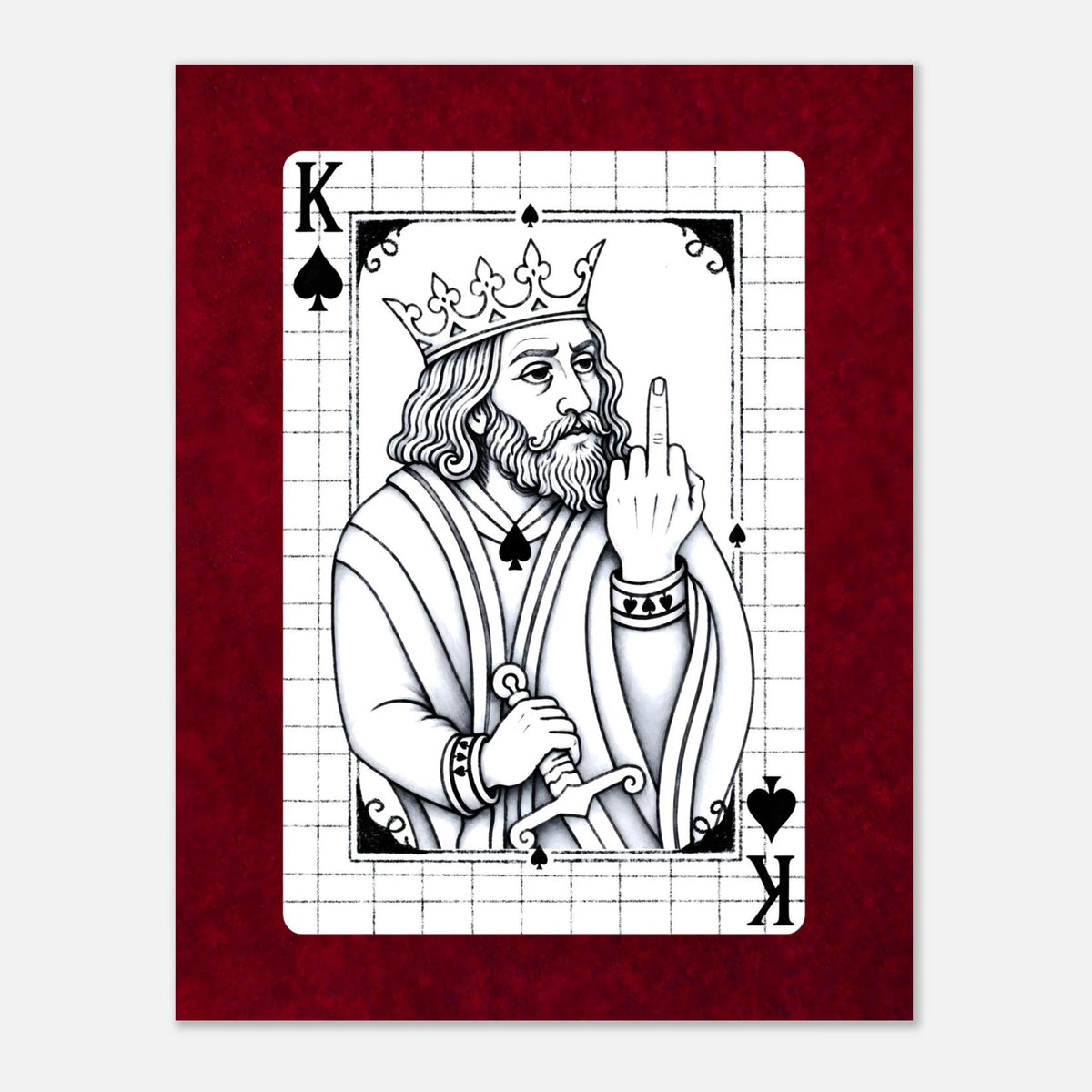 F*ck It King print by Hazelune, image 5