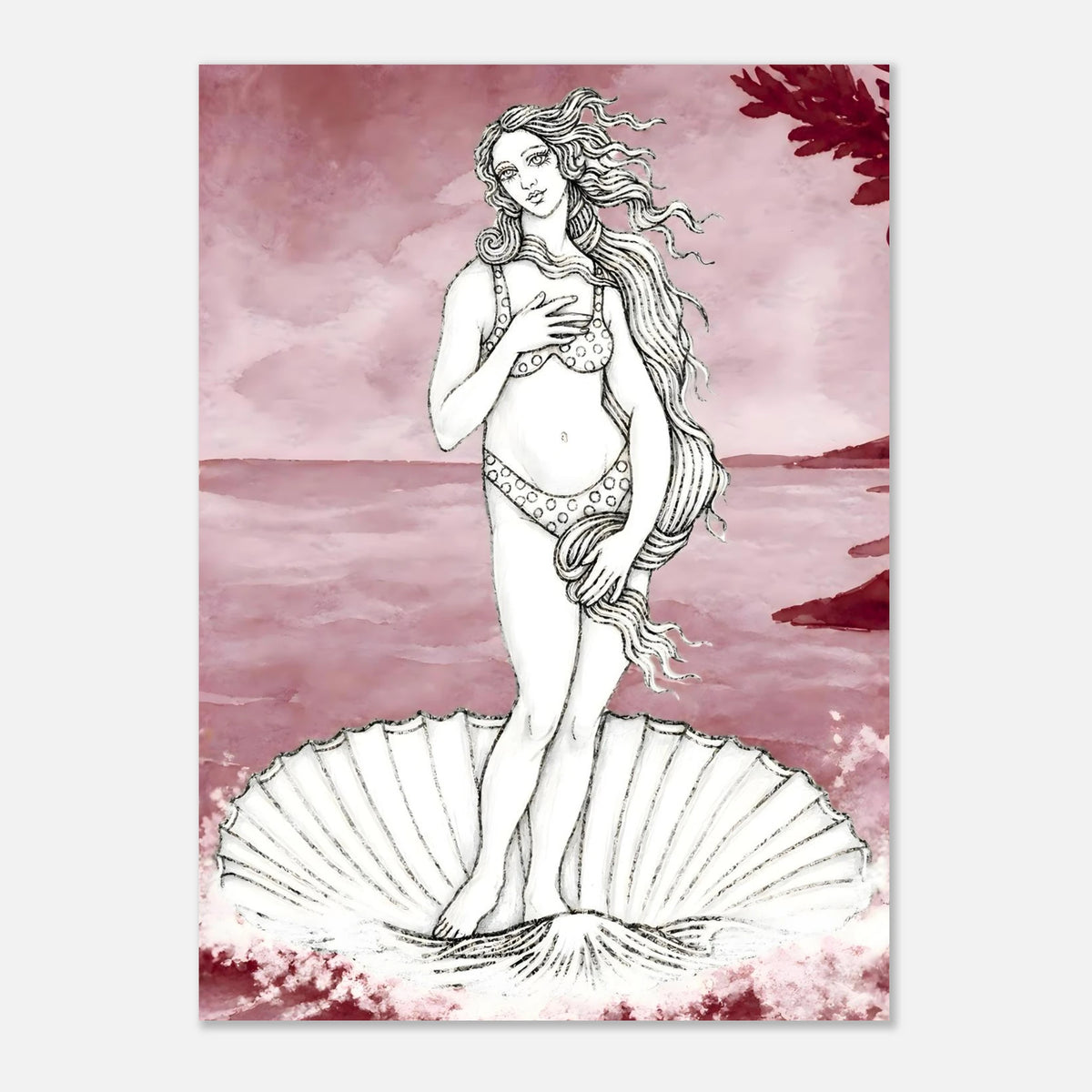 Aphrodite's Bikini print by Hazelune, image 1