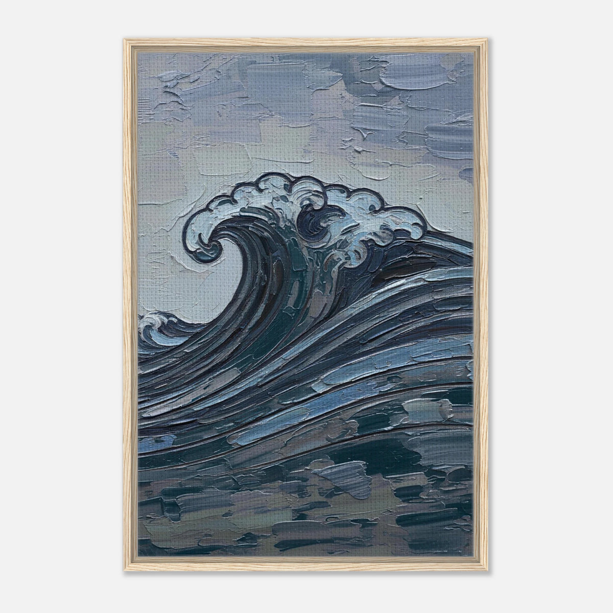 Trough framed canvas by Hazelune, image 1
