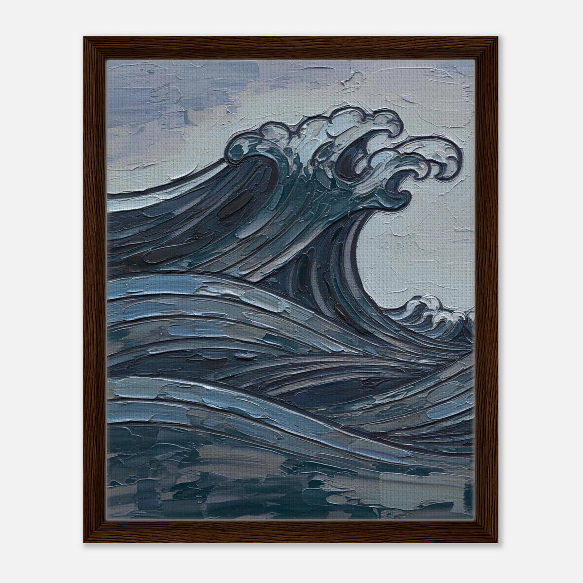 Crest framed canvas by Hazelune, image 8