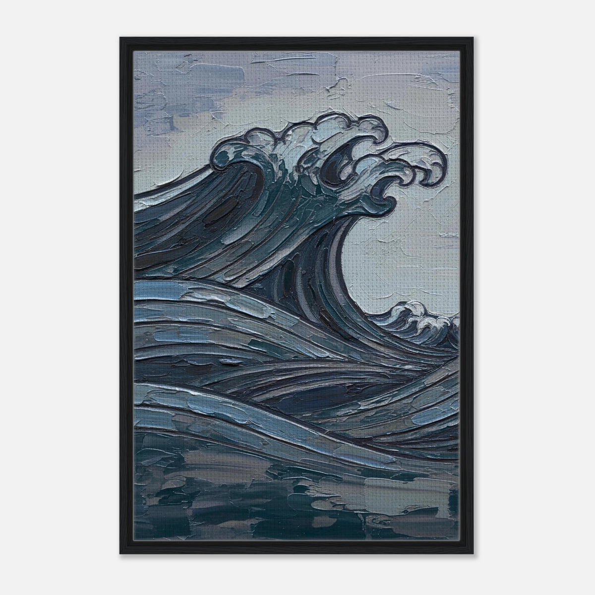 Crest framed canvas by Hazelune, image 6