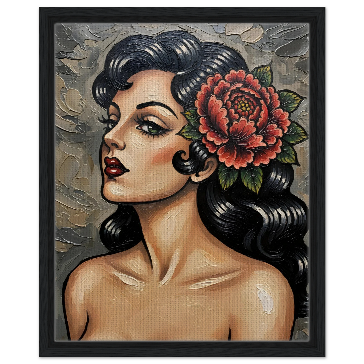 Painted Lady framed canvas by Hazelune, image 8